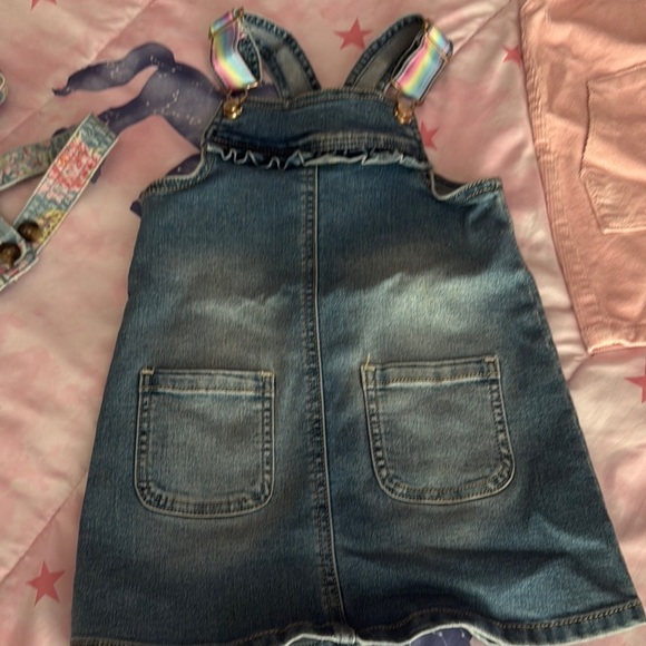 Set of Three Denim and Corduroy Overalls - Picture 6 of 13